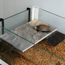 H&auml;ngende Schildkr&ouml;tenplattform gute Wasserableitung Schildkr&ouml;ten- Sonnenplatz