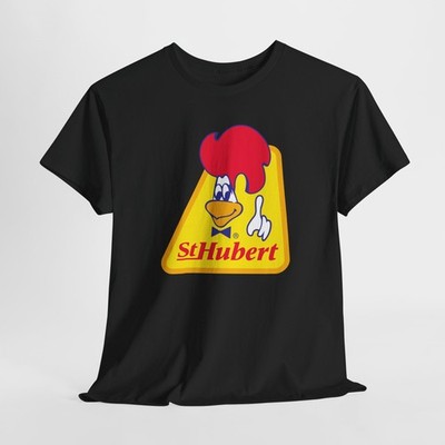 St Hubert Canada Rotisserie Chicken Comfort Food Gildan Unisex Heavy Cotton Tee