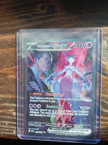 Team Rocket's Mewtwo ex 231/182 Sv10: Destined Rivals Holo
