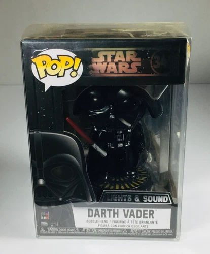 Funko Pop! Star Wars Darth Vader #343 Vinyl Figure with Lights and Sounds