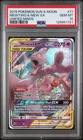 Pokemon Unified Minds #71/236 Mewtwo & Mew GX TAG TEAM Full Art Holo PSA 10