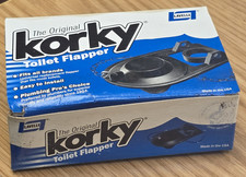 Korky 54X Universal 2  Rubber Flapper With Stainless Steel Chain