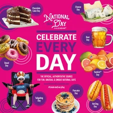 Carousel Calendars,  National Day 2026 Wall Calendar, 12'' X 12'', 16-Month Cale