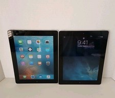 Lot of 2 Apple iPad  A1395, 2nd Gen, 16GB, 10", Silver  Used READ