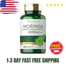 100% Pure Moringa Oleifera Leaf - Superfood, Antioxidant, Greens Supplement