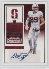 2016 Contenders Draft Picks College Ticket Devon Cajuste (White Jersey) Auto 1f6