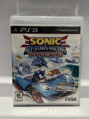 PS3 - SONIC & ALL-STARS RACING TRANSFORMED PS3 Playstation 3 **FACTORY SEALED**