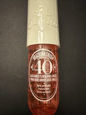 Sol De Janeiro Brazilian Crush 40 Black Amber Plum Vanilla Perfume 3 Oz