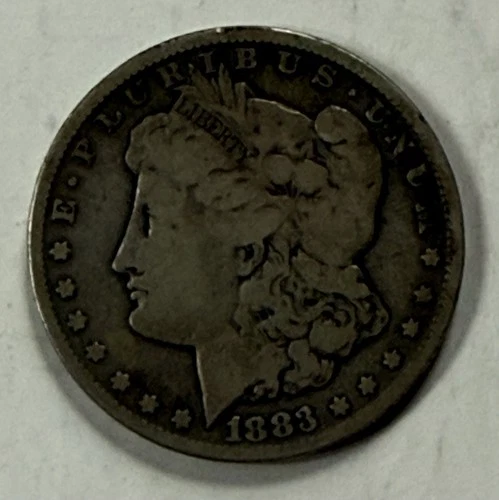 1883 CC Carson City Morgan Silver Dollar Key Date Condition Good-Very Good?