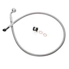 For Harley Extend 31.95" Brake Line for Softail Low Rider Street Bob 18-up W/ABS