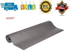 46X93" Industrial Anti Fatigue Rubber Mat Commercial Garage Floor Protector Shop