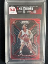 2020 Panini Prizm Basketball Malachi Flynn Rookie RC RUBY WAVE MINT 9 #287