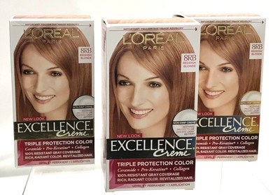 loreal excellence reddish blonde
