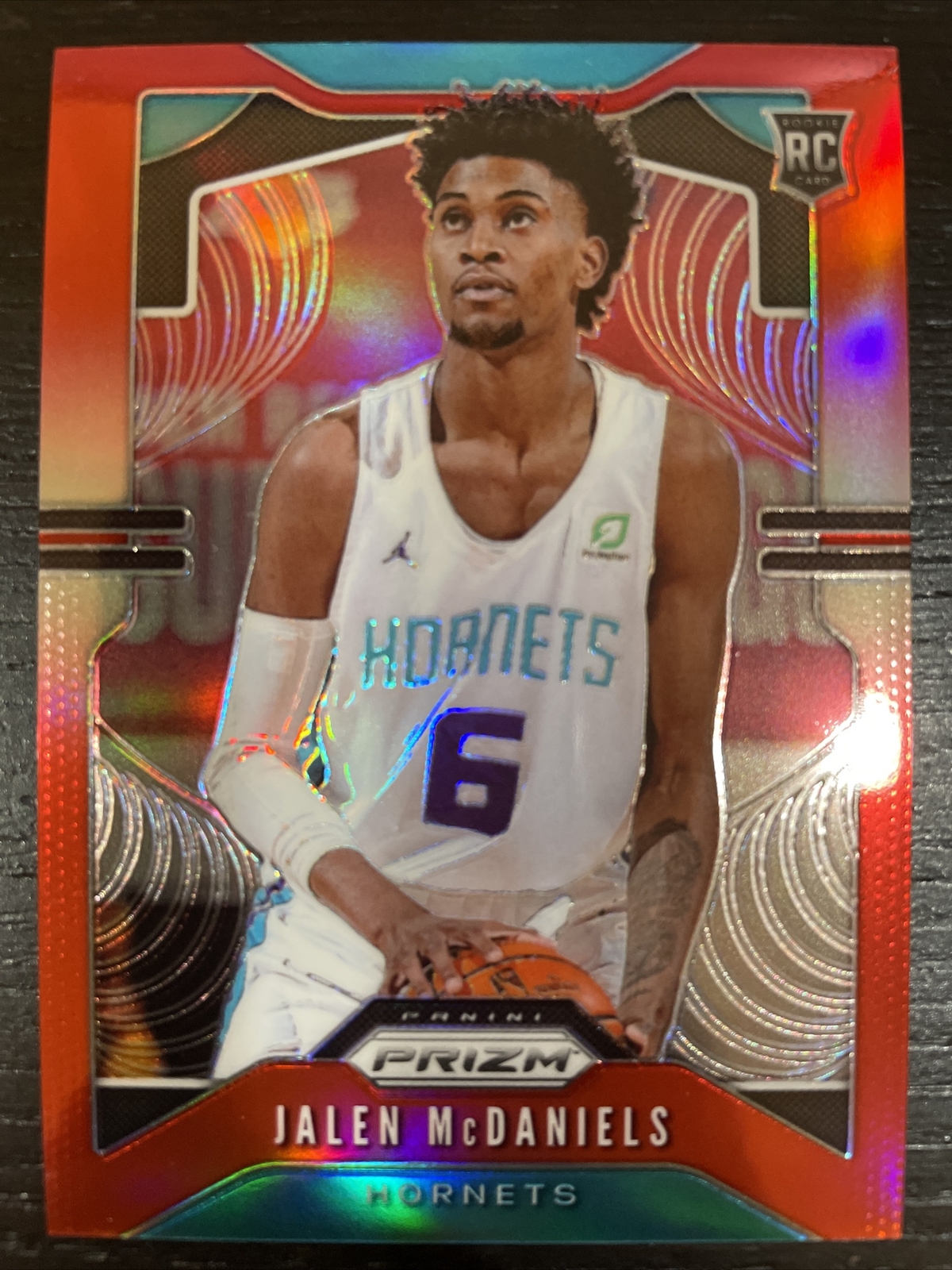 2019-20 Panini Prizm Red #297 Jalen McDaniels RC Hornets 103/299 - VS