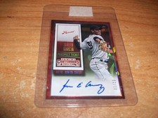 2015 Contenders MLB Baseball Jarlin Garcia Orange Cracked Ice Auto Card 1/23
