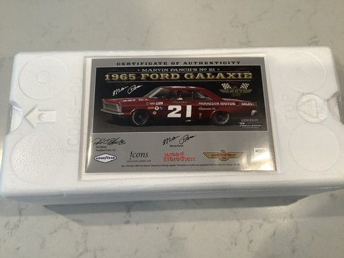 MARVIN PANCH & WOOD BROS AUTOGRAPHED 1965 URL AUGUSTA MOTOR DIECAST W/COA & CARD - Picture 8 of 20
