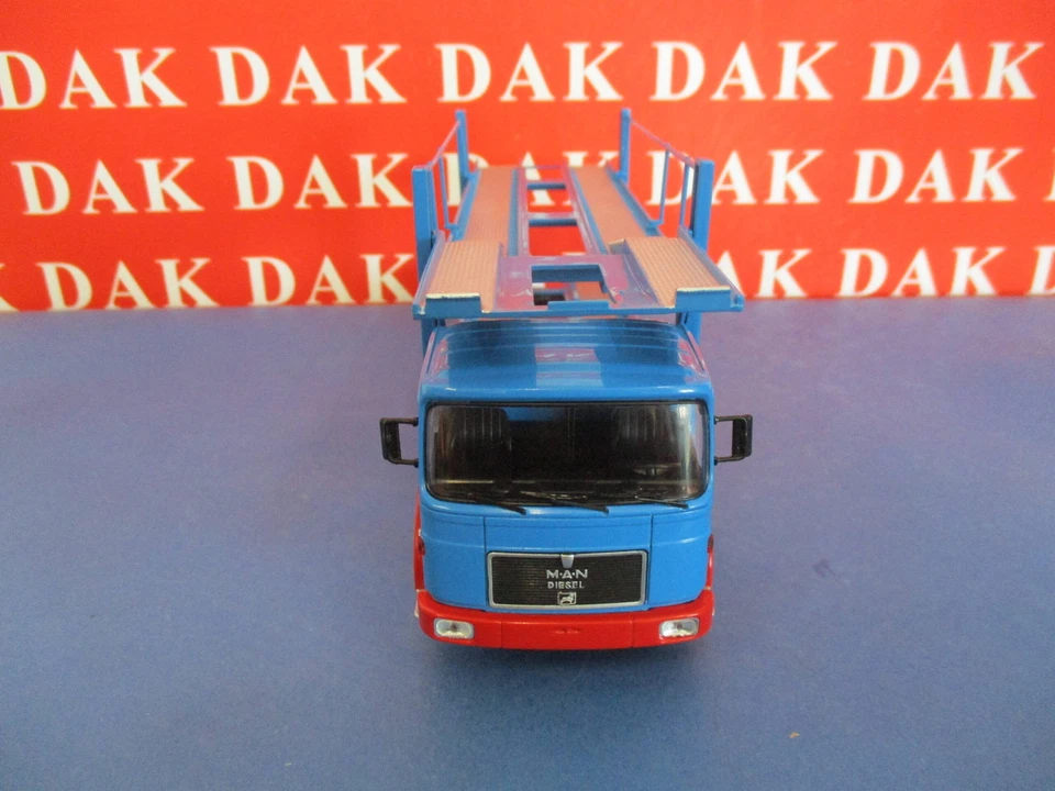 Die cast 1/43 Modellino Camion Truck Bisarca Man F7 1970 by Ixo - Immagine 4 di 4