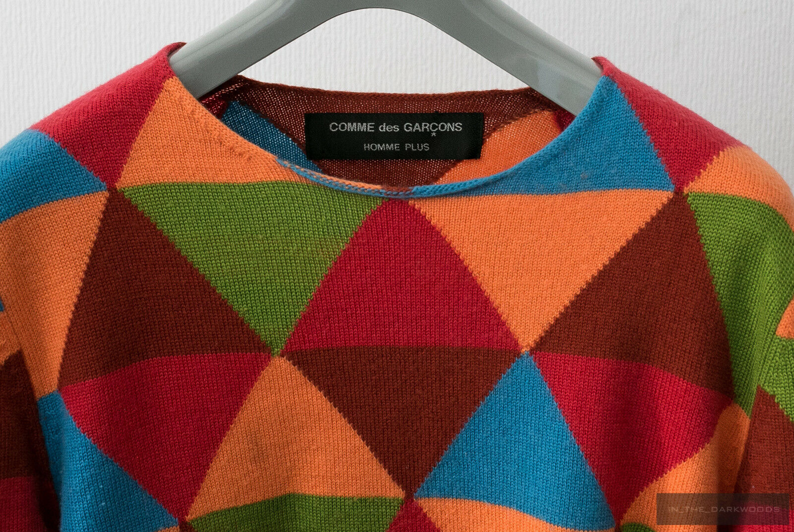 Comme des Garcons Homme Plus multicolor knit AW collection   eBay