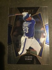 2022 Select Baseball Curtis Terry Premier Level Rookie Texas Rangers 