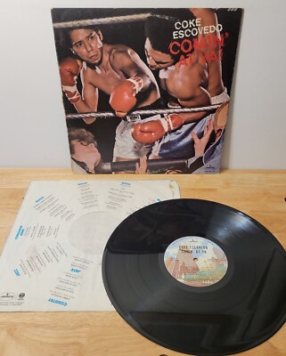 Coke Escovedo Comin At Ya 1976 Mercury Records Latin Jazz Funk LP