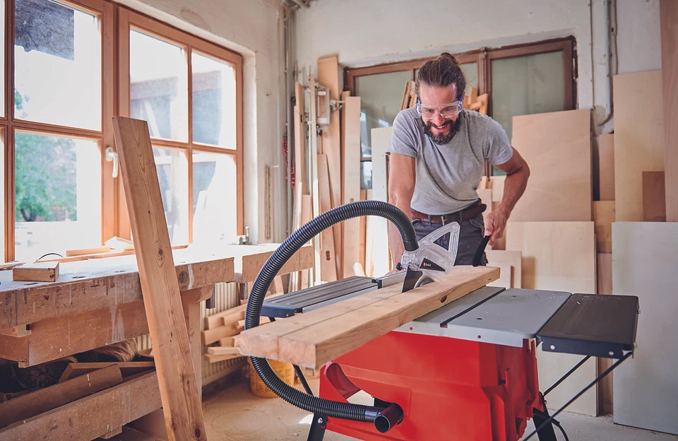 Einhell Table Saw 250mm 2000W With Base Frame TC-TS 2025 Refurb GRADE A - Image 4 of 4