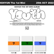 KIHYUN YOUTH The 1st Mini Album Random CD Photobook Photocard Etc Tracking Num