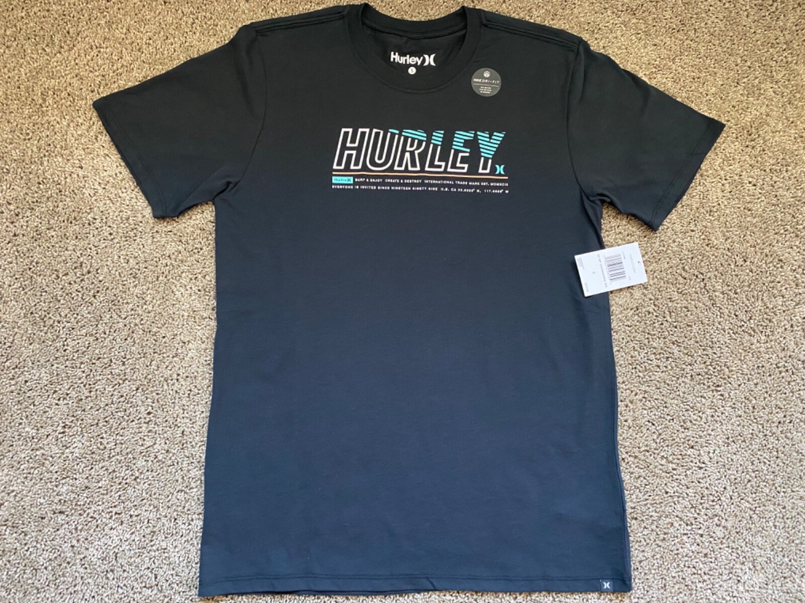 hurley nike dri fit shirts