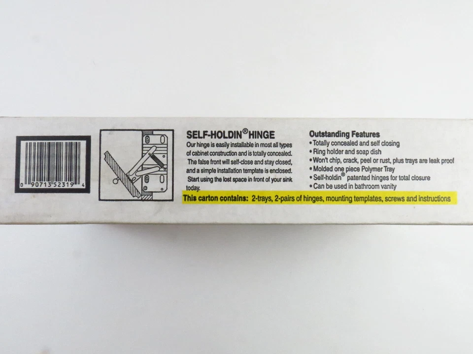 Rev A Estante Gabinete de Cocina Extraíble Fregadero Bandejas Frontales Organizador 11-1/4" NUEVO Foto 2 de 3