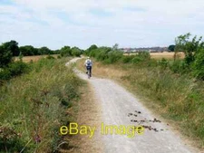 Photo 6x4 Multiple use on the Haswell to Hart railway path Hesleden Cycli c2006