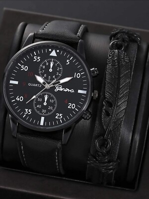 Round Pointer Quartz Watch s-l400.jpg main image 4
