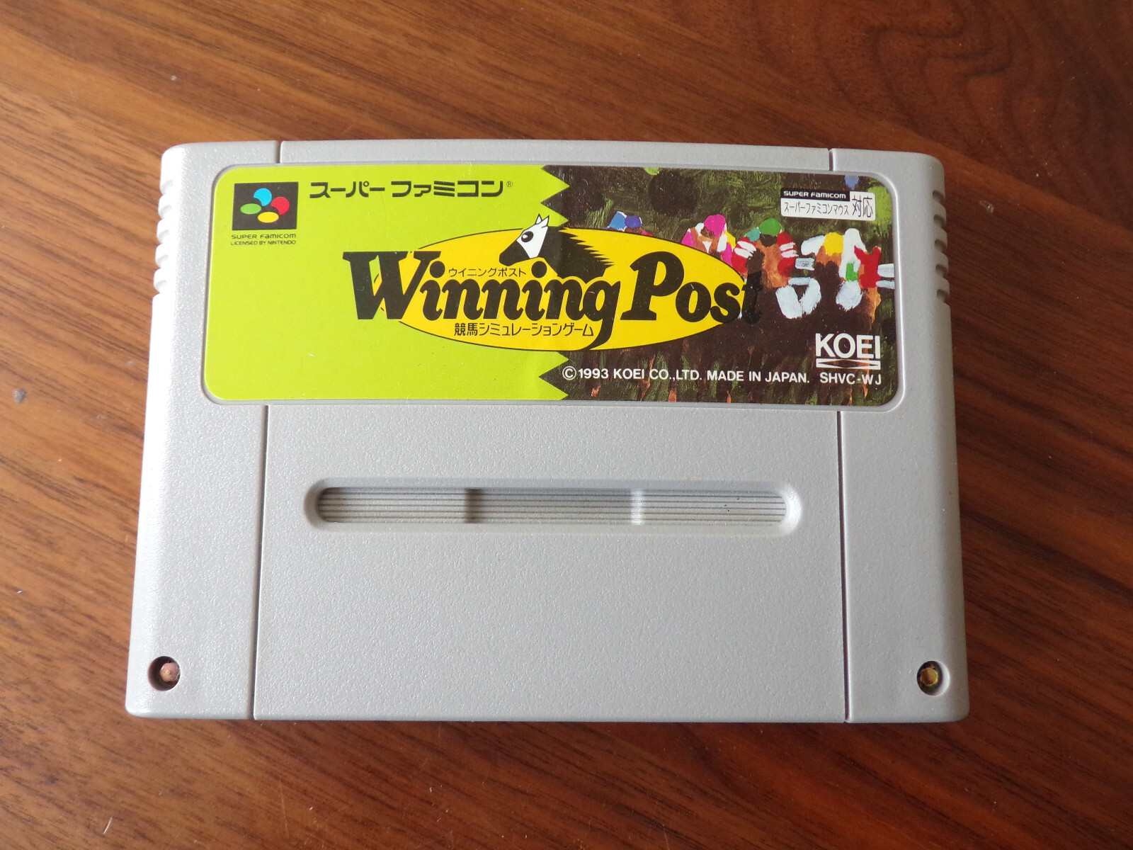 SNES-Winning Post-SHVC-WJ-SUPER FAMICOM NINTENDO-import JPN-SNES