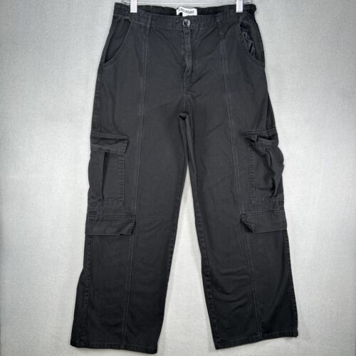 VTG Disclosure Cargo Pants Womens 13 Wide Leg Baggy Skater Grunge Punk Goth Y2K