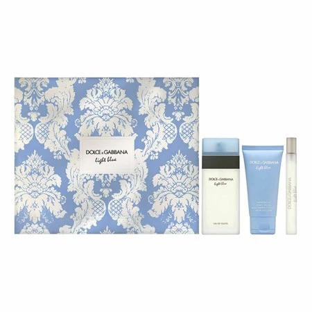 Dolce & Gabbana Azul Claro 3 PÇS CONJUNTO PARA MULHERES (1.7 EDT SP + 1.7 Creme Corporal +10 m - Imagem 2 de 2