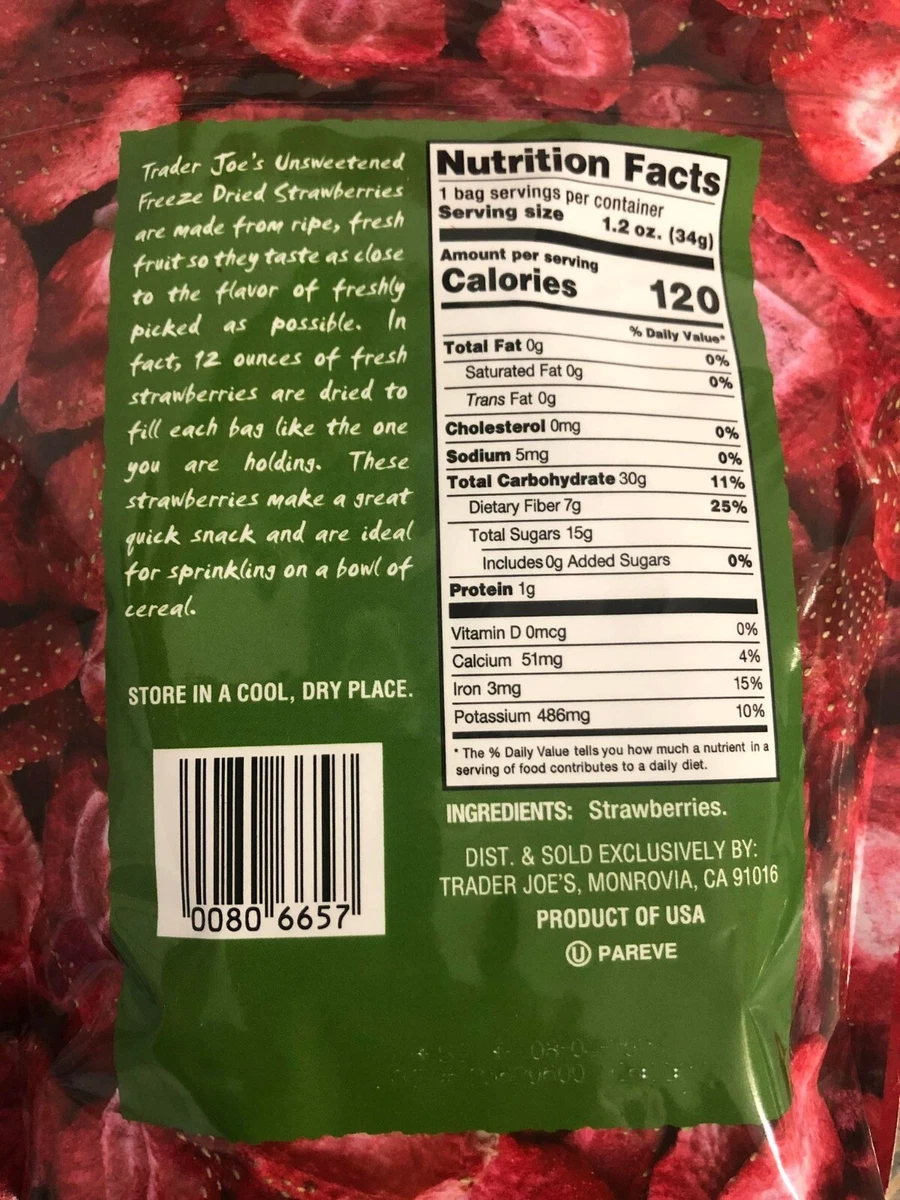 Trader Joes Freeze Dried Fruit