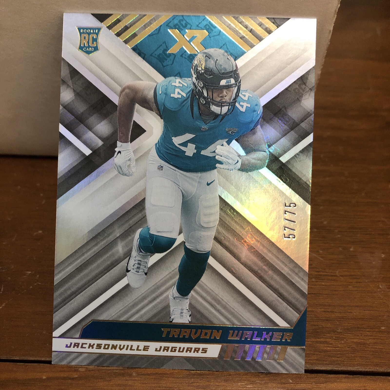 2022 Panini XR Rookies Silver 49/75 Travon Walker #125 Rookie RC Card