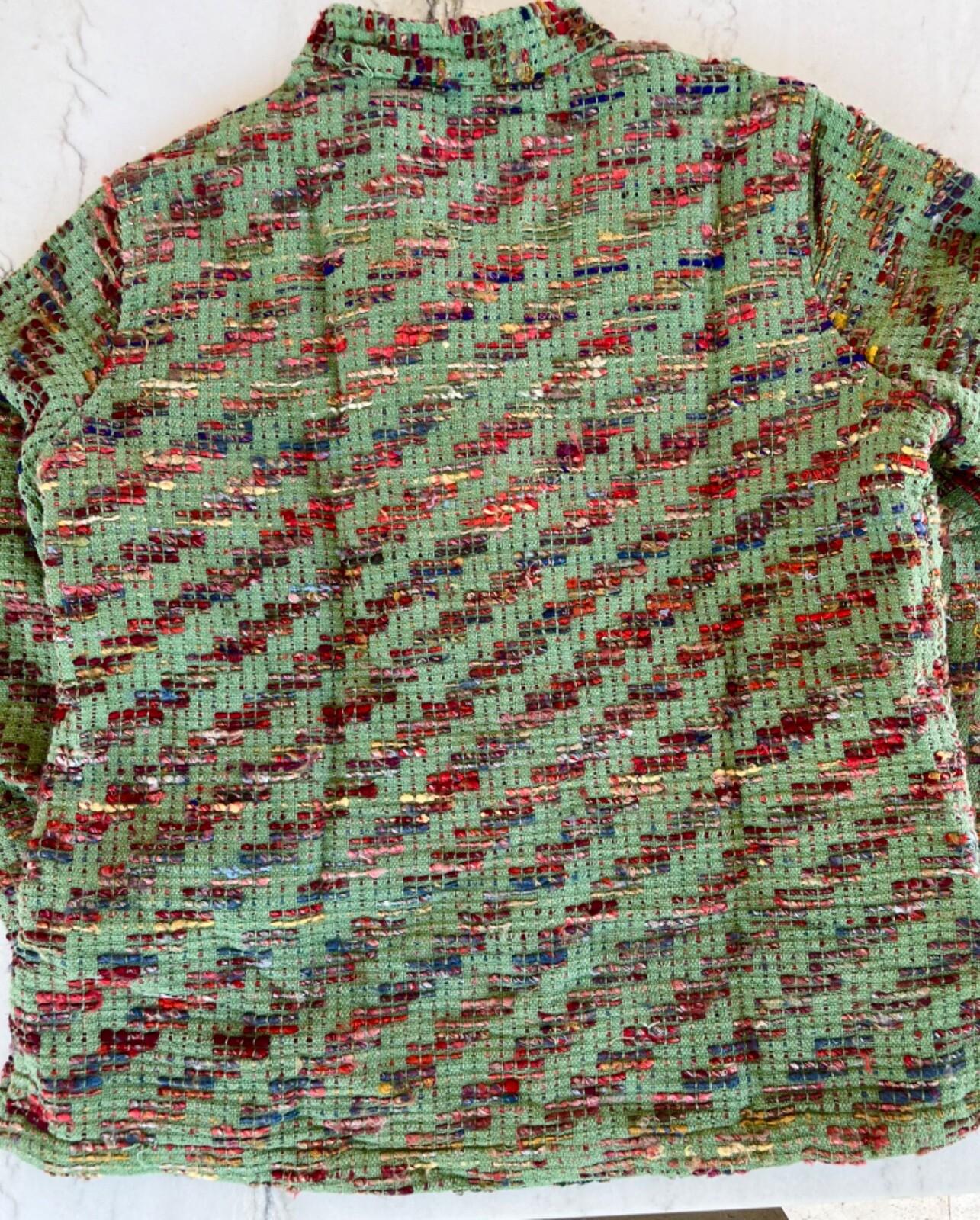 TERRITORY AHEAD Multicolor Button Front Textured … - image 6