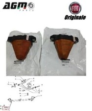 2 TAMPONI TRAVERSA POSTERIORE SUPPORTO BALESTRA ORIGINALE FIAT STRADA 46538993
