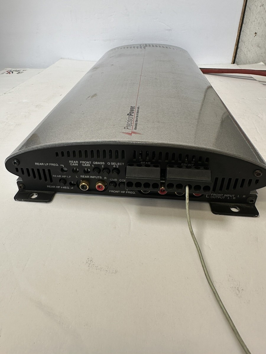 カーオーディオ Precision Power PC4800.2 OLD SCHOOL PRECISION POWER PPI PC4800.2 WITH PLUGS 4 CHANNEL CAR