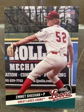 2022 Choice Great Lakes Loons Emmet Sheehan Team Set Card # 24 Dodgers