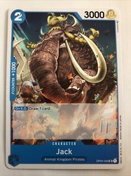 Jack OP04-049 Uncommon Kingdoms of Intrigue One Piece TCG