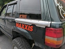 Pair Of Rear Quarter Rub Rails-jeep Grand Cherokee Zj 1993-1998