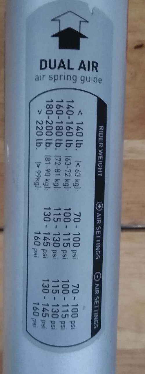 ROCKSHOX REBA TEAM DUAL AIR 80mm SUSPENSION FORK 11/8 STEERER