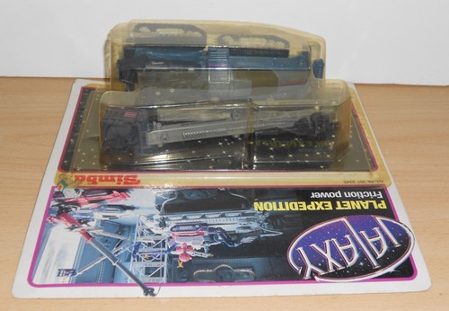 Vintage 80s Galaxy PLANET EXPEDITION Friction Power Hidro Ladder Simba New - Picture 7 of 8