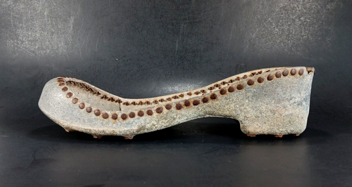 Antike Bergleute Aluminium Schuhbodensohle Overland Metallboden ca. 1914 - Bild 5 von 14