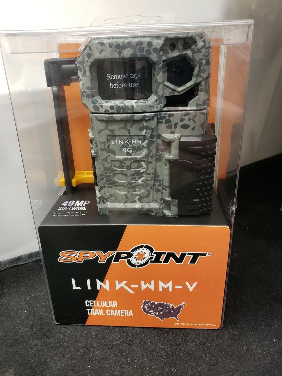 SpyPoint Link-WM 4G 8MP Cellular Hunting Trail Game Camera NEW *FREE  SHIPPING