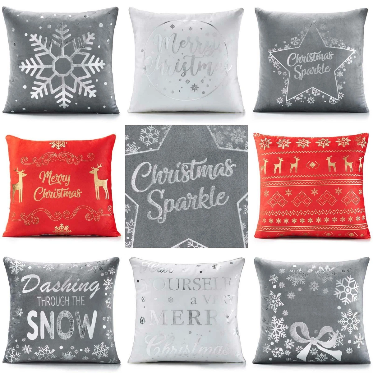 Festive cushions cheap