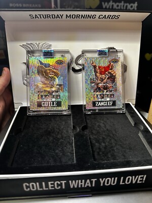 SMC Saturday Morning Cards Street Fighter Matrix Guile & Zangief /199