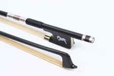 4/4 Violin Bow Full Size High quality Carbon Fiber Bow Horse Pattern Frog new