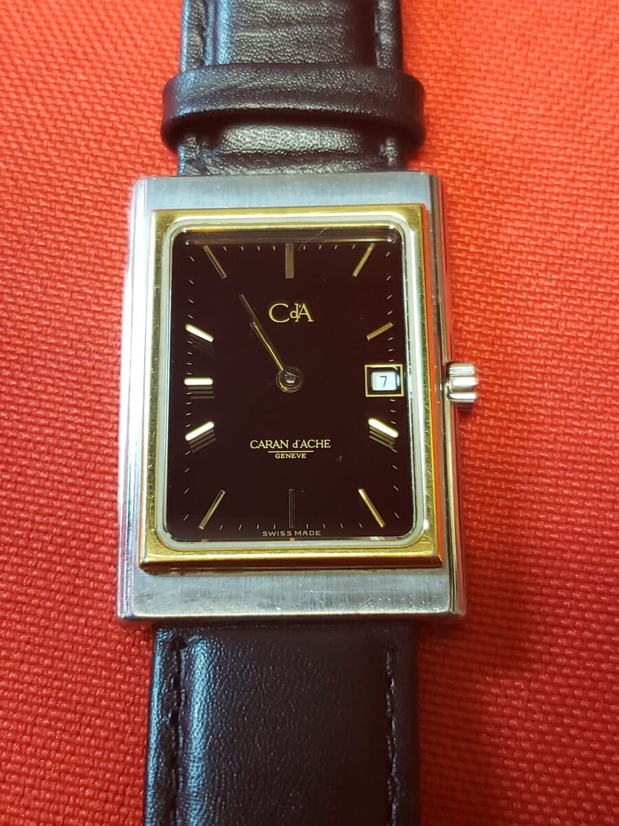Vintage CARAN d'ACHE watch | eBay Vintage CARAN d'ACHE watch | eBay