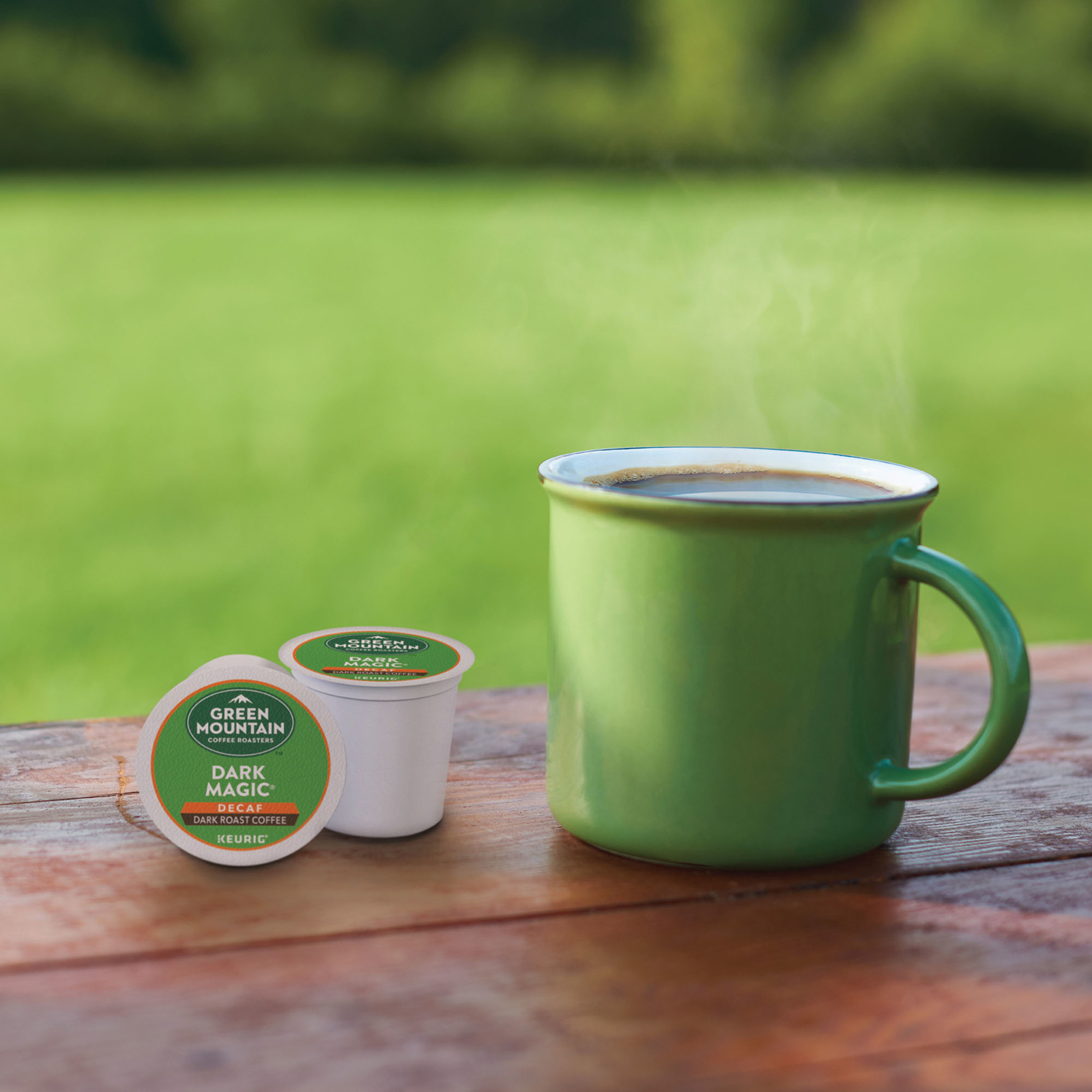 Green Mountain Coffee Dark Magic Decaf, Keurig K-Cup Pod, Dark Roast, 72 Count